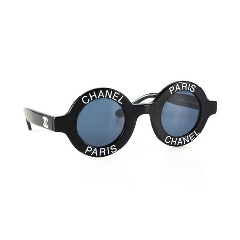 vintage round chanel sunglasses